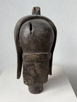 Tête de reliquaire africaine Fang