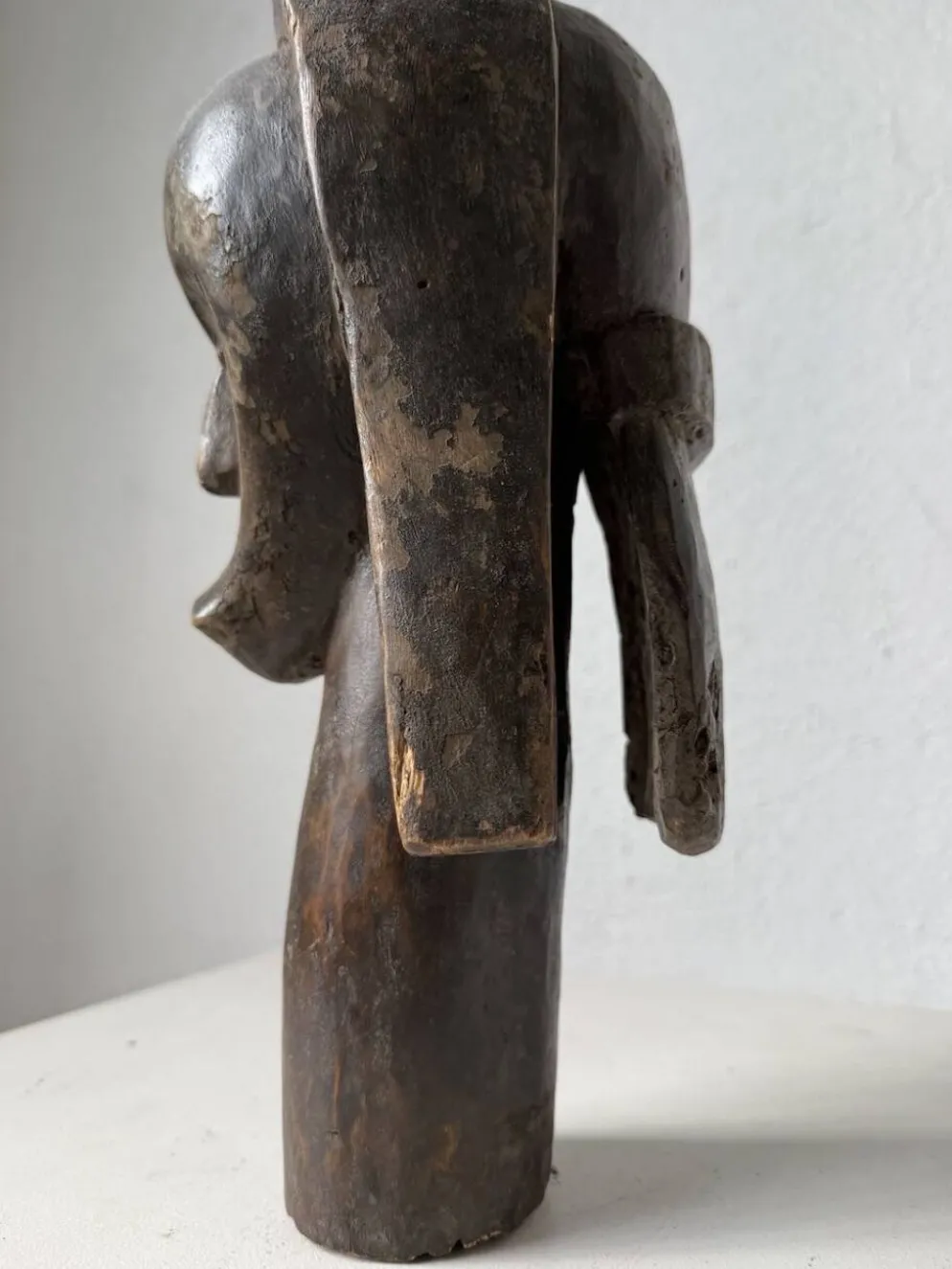 Tête de reliquaire africaine Fang