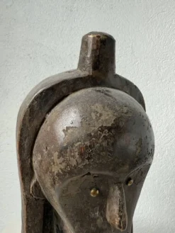 Tête de reliquaire africaine Fang