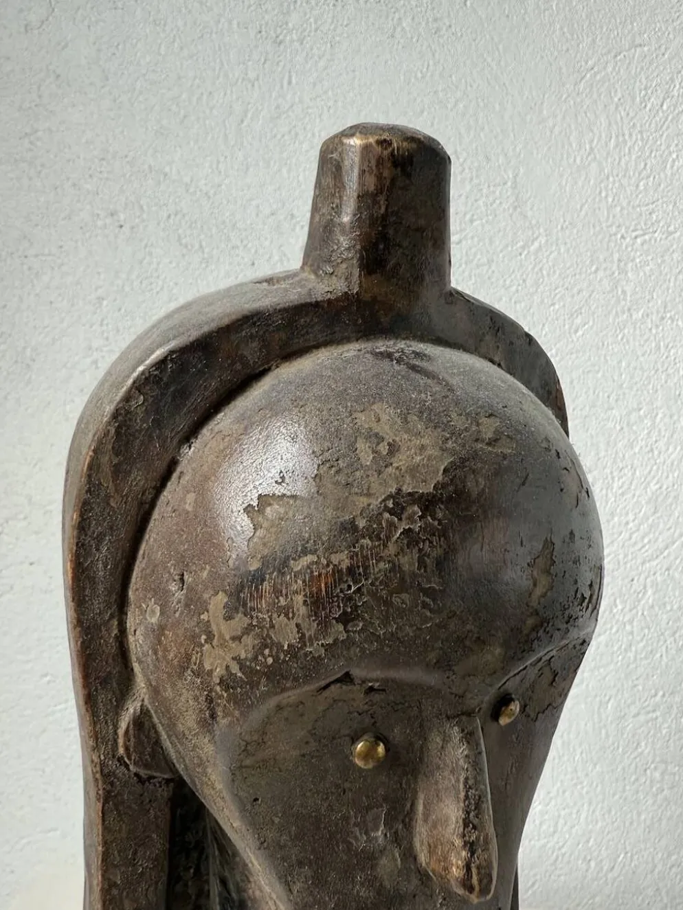 Tête de reliquaire africaine Fang