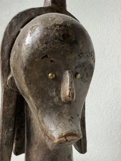 Tête de reliquaire africaine Fang