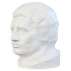 Tête en plâtre, années 70