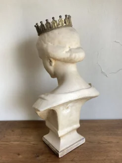 Tête en plâtre dite de Wicar, Italie Renaissante 17e musée du Louvre