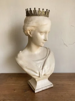 Tête en plâtre dite de Wicar, Italie Renaissante 17e musée du Louvre