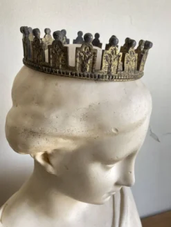 Tête en plâtre dite de Wicar, Italie Renaissante 17e musée du Louvre