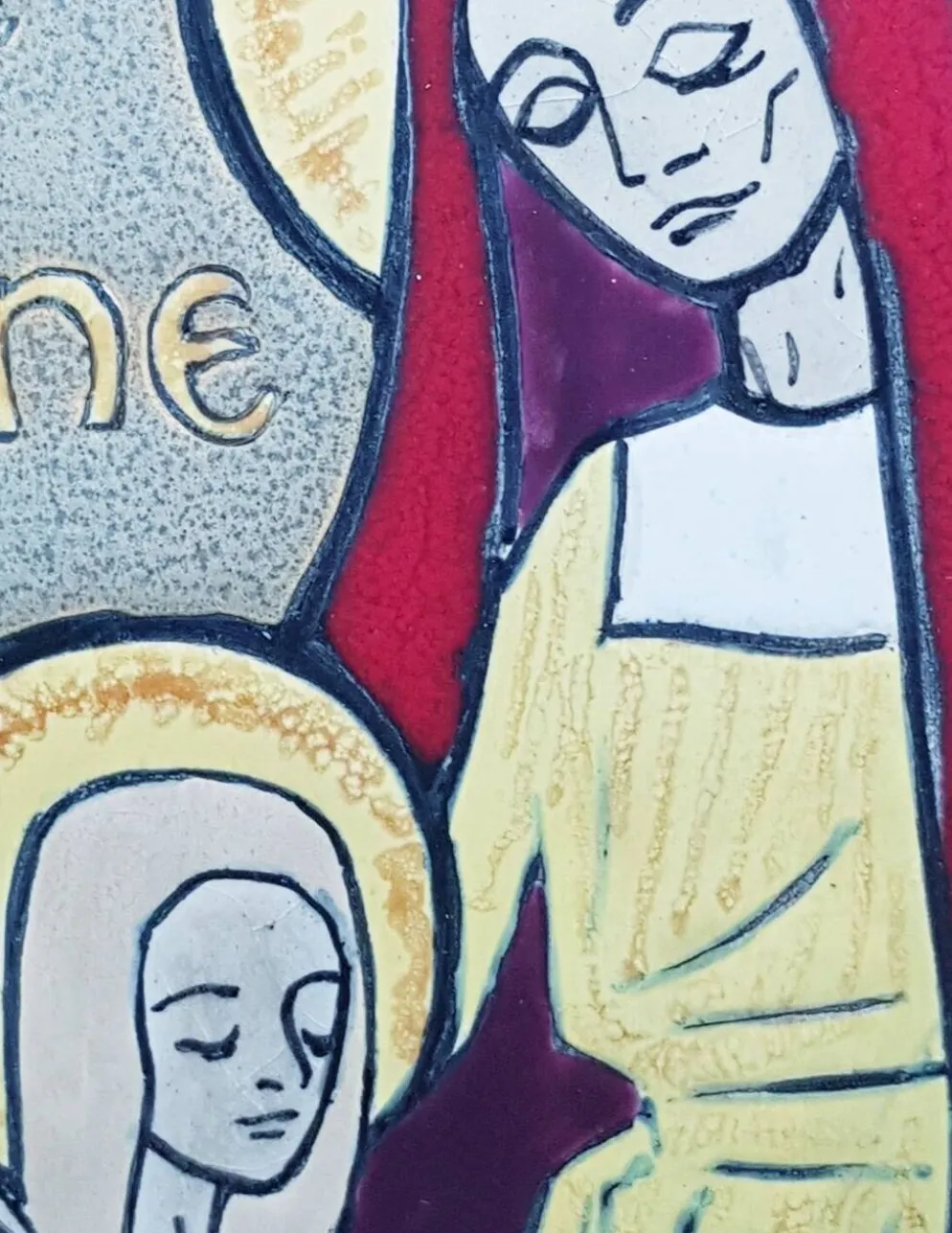 Tuiles montées Sainte Anne - Jeanne Lévêque