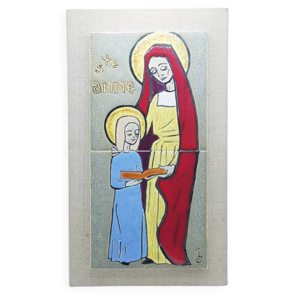 Tuiles montées Sainte Anne - Jeanne Lévêque
