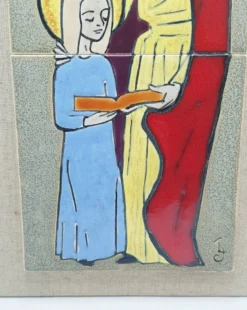 Tuiles montées Sainte Anne - Jeanne Lévêque