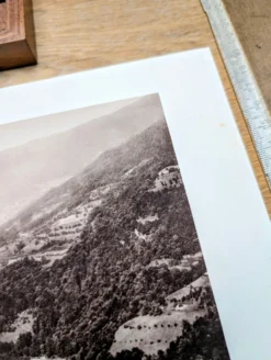 Ugine, Savoie. Planche photo imprimée en 1942.