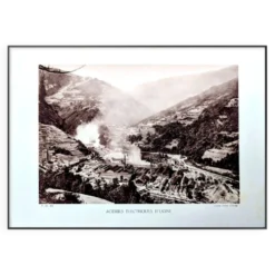 Ugine, Savoie. Planche photo imprimée en 1942.