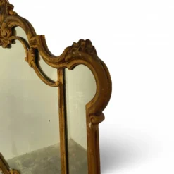 Un miroir mural vénitien spectaculaire, du milieu du 19e siècle.