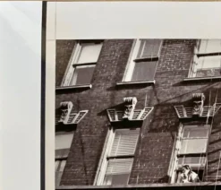 Un regard suspendu Escalier de secours d'appartements New York City – 1953