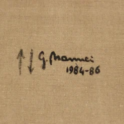 Œuvre d’art contemporaine signée Giorgio Nannei, Sans titre, 1984-1986