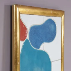 Œuvre d'art en céramique encadrée des années 1990 par Jan Snoeck, Pays-Bas