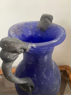Vase amphore scavo en verre de Murano