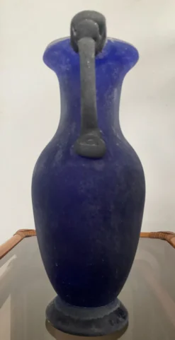 Vase amphore scavo en verre de Murano