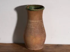 Vase ancien en céramique vernissée – Europe centrale, vers 1920