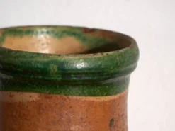 Vase ancien en céramique vernissée – Europe centrale, vers 1920