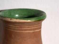 Vase ancien en céramique vernissée – Europe centrale, vers 1920