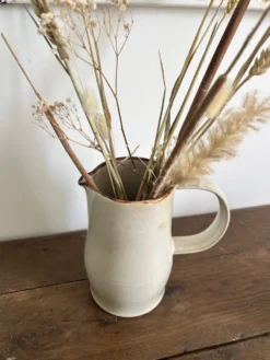Vase ancienn en grès émaillé, marquée Arts Ceram Grand Feu