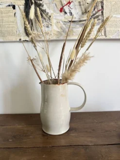 Vase ancienn en grès émaillé, marquée Arts Ceram Grand Feu