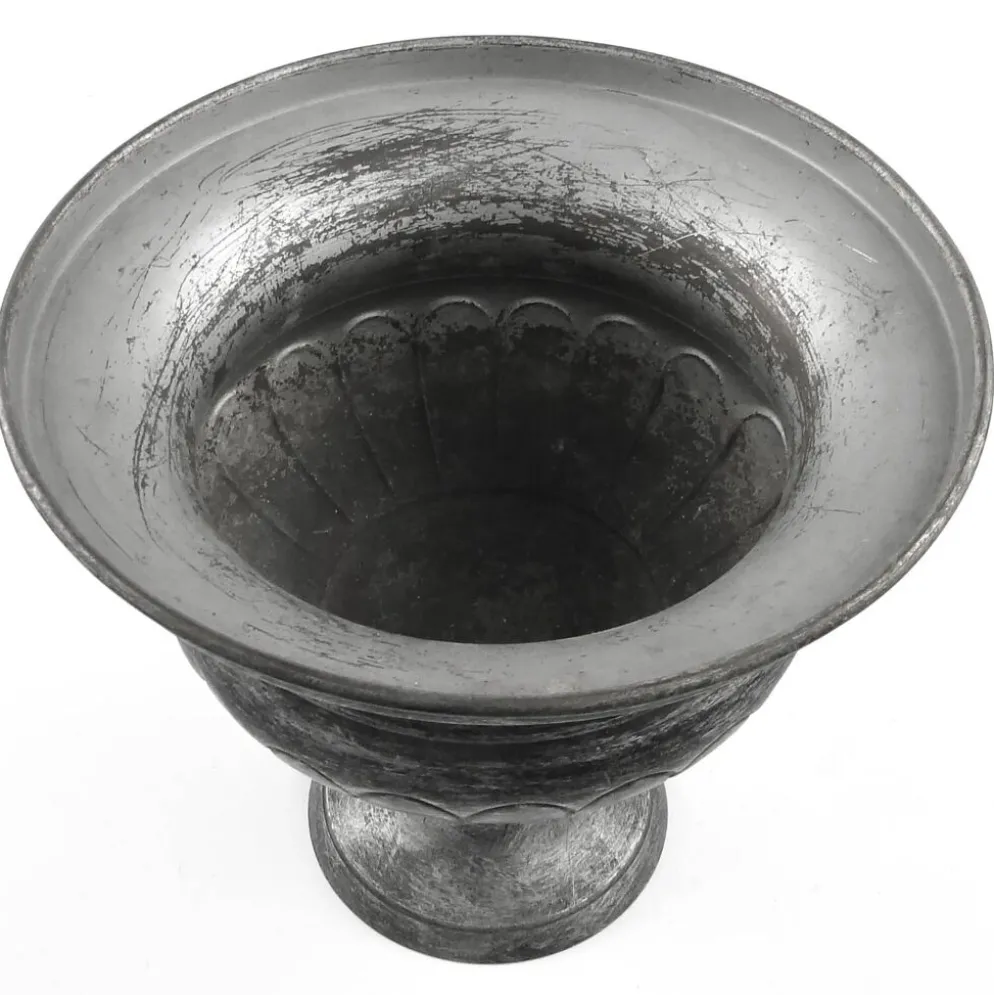 Vase, art nouveau, métal, Pologne, années 1950