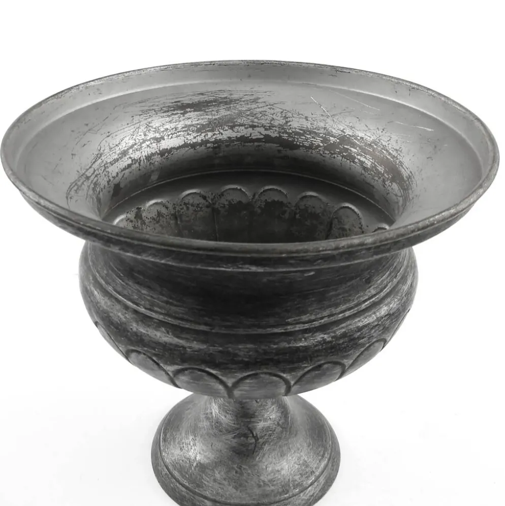 Vase, art nouveau, métal, Pologne, années 1950