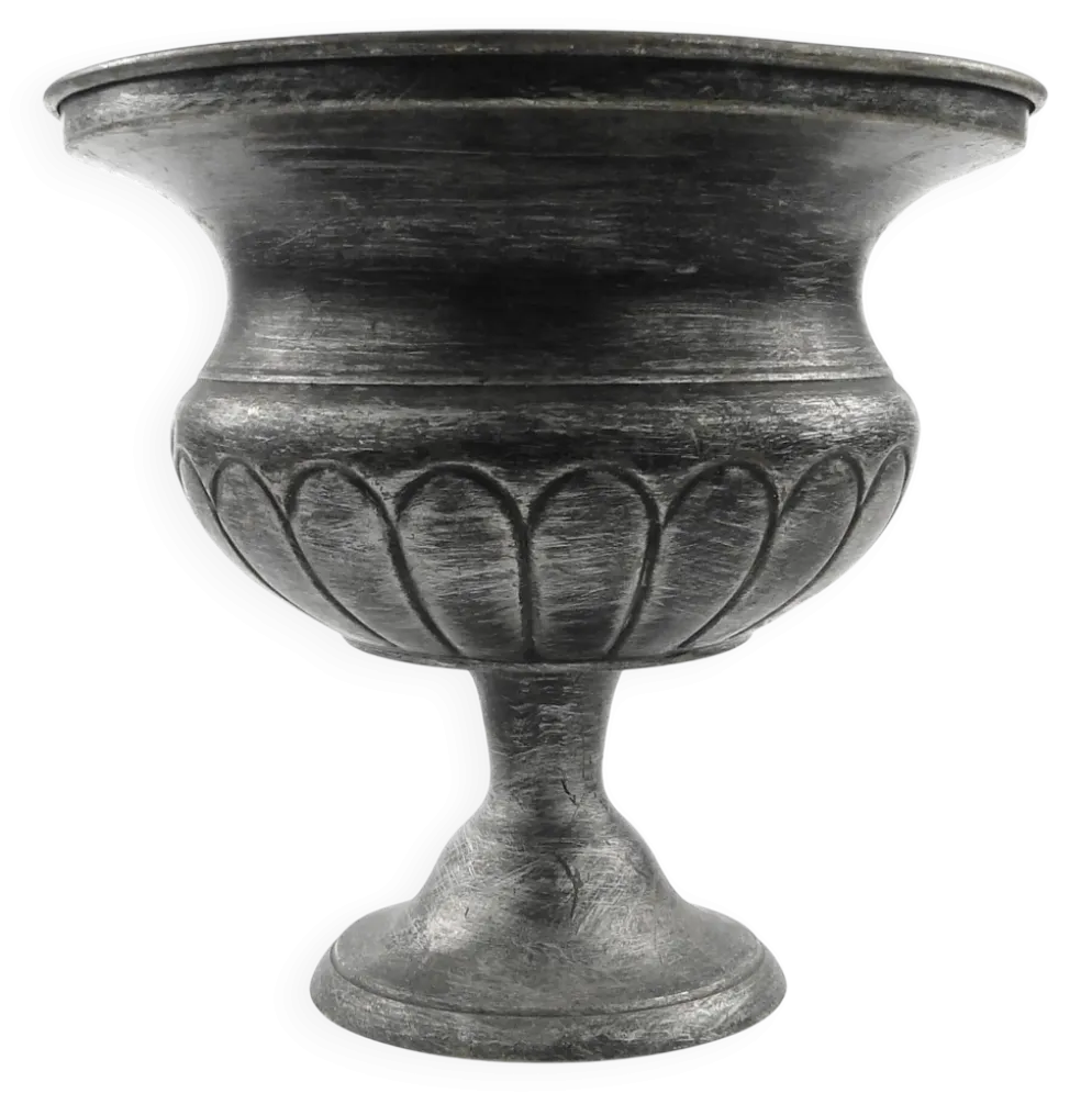 Vase, art nouveau, métal, Pologne, années 1950