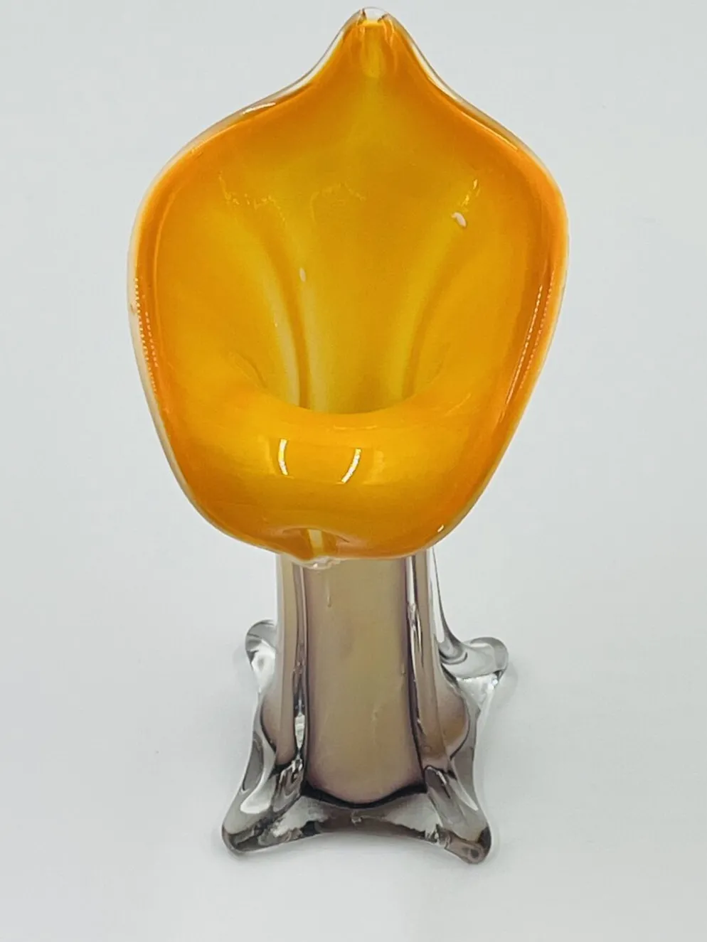 Vase Arum en verre de Murano