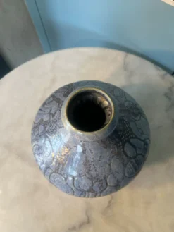 Vase boule art déco signé Roger Guérin