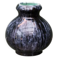 Vase boule Boch Frêres Keramis, art déco