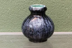 Vase boule Boch Frêres Keramis, art déco