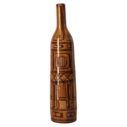 Vase bouteille italien signé, 1950-60
