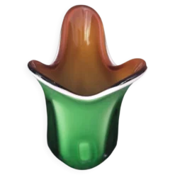 Vase coloré style murano