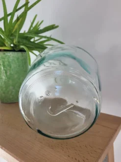 Vase dame-jeanne transparente