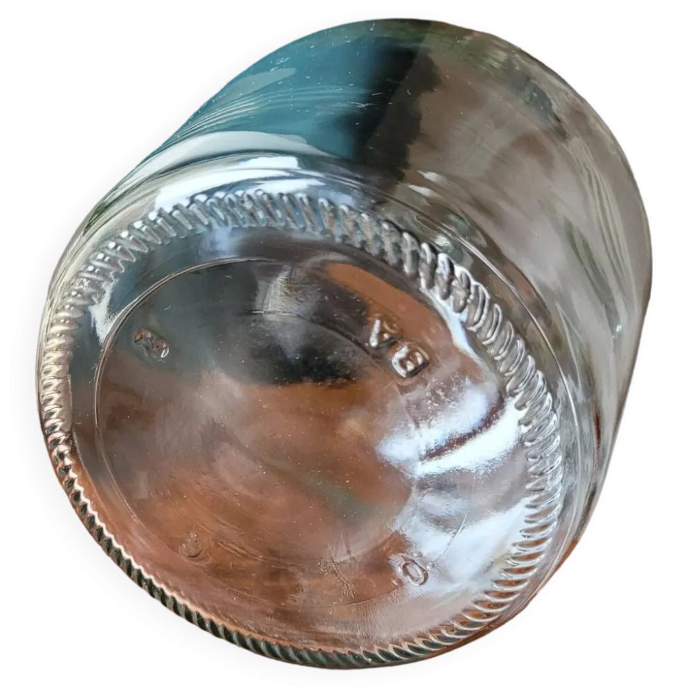 Vase dame-jeanne transparente