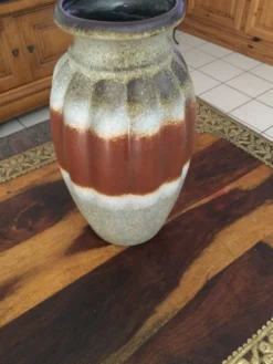 Vase de sol vintage Scheurich 292 en céramique W.Germany