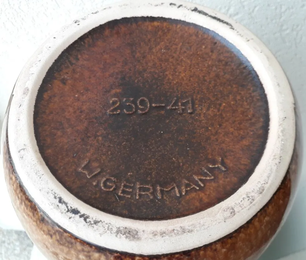 Vase en céramique années 70