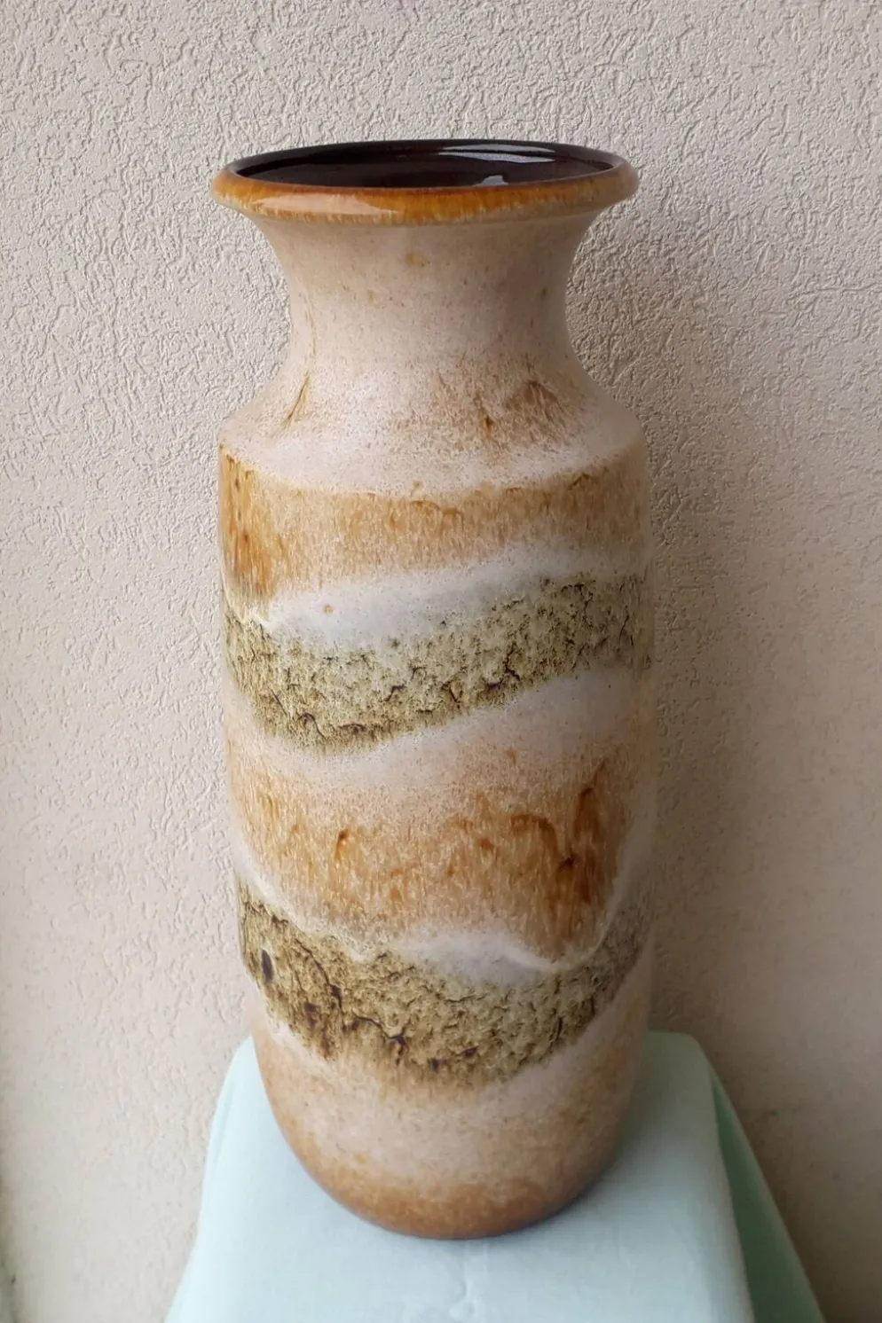 Vase en céramique années 70