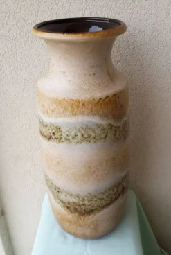Vase en céramique années 70