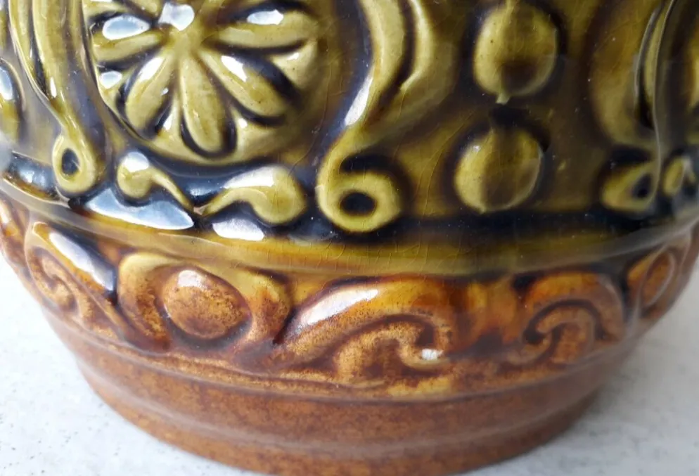 Vase en céramique années 70