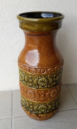 Vase en céramique années 70