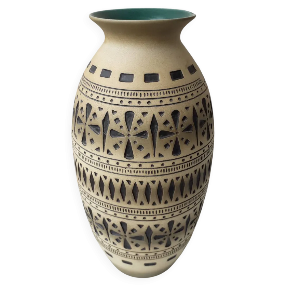 Vase en céramique des années 70