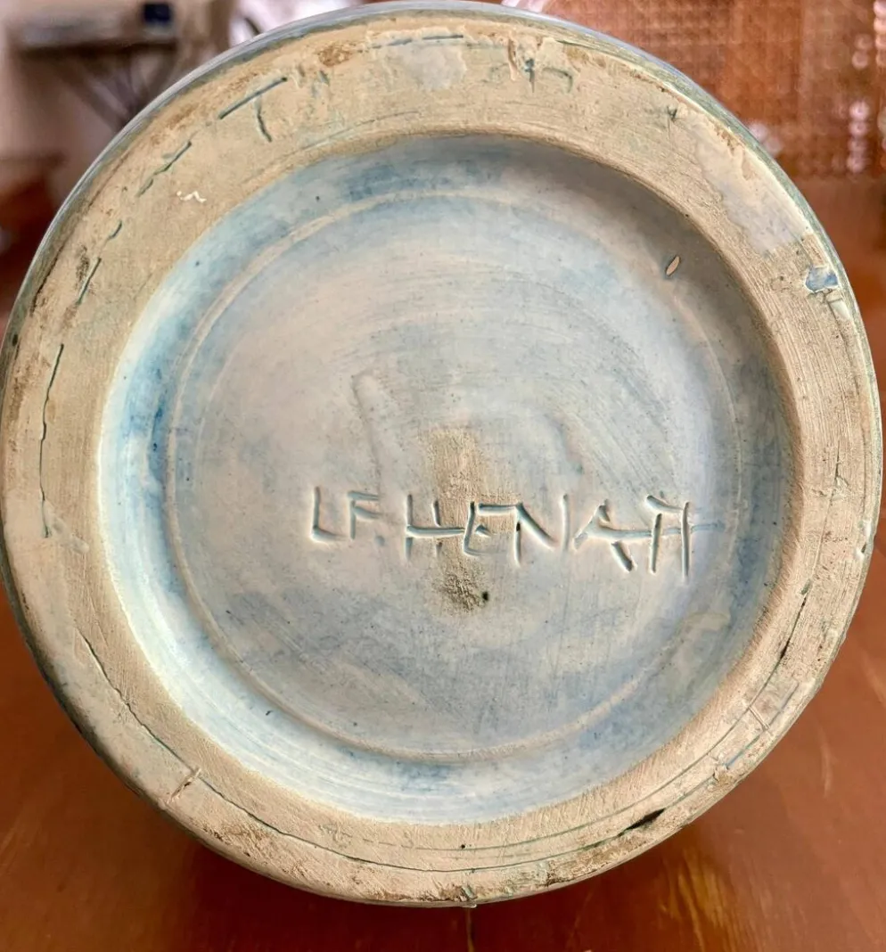 Vase en céramique émaillé, Danuta Le Hénaff