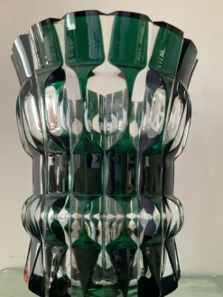 Vase en cristal de Val St Lambert des années 50