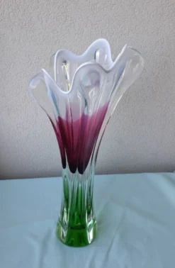 Vase en cristal Joseph Hospodka