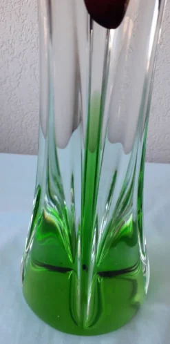 Vase en cristal Joseph Hospodka