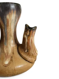 Vase en grès signé à la pointe Alfred Lebret (1871-1955)
