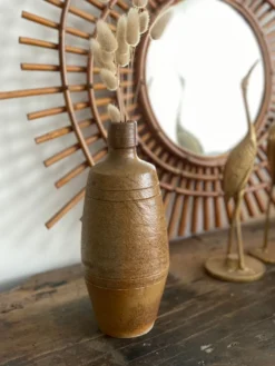 Vase en grès vintage