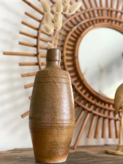 Vase en grès vintage